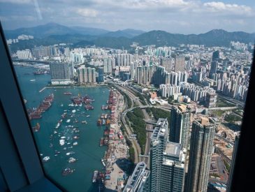 SKY100 HongKong's viewing deck